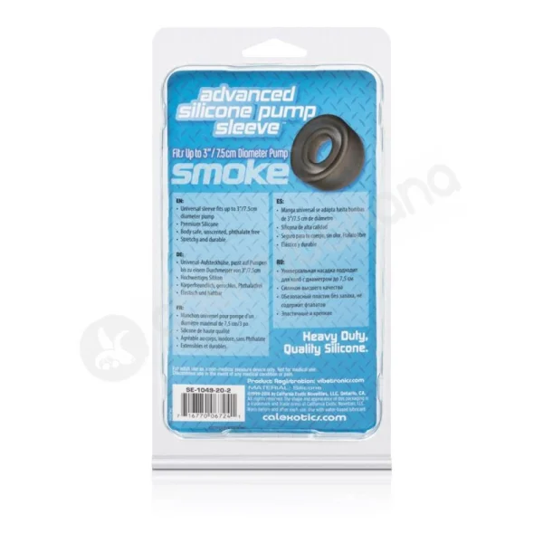 Advanced Silicone Smoke Penis Pump Sleeve