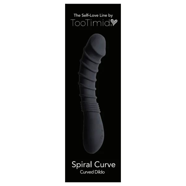 Luxury G-Spot / P-Spot Curve Ribbed Silicone Vibrating Power Dildo