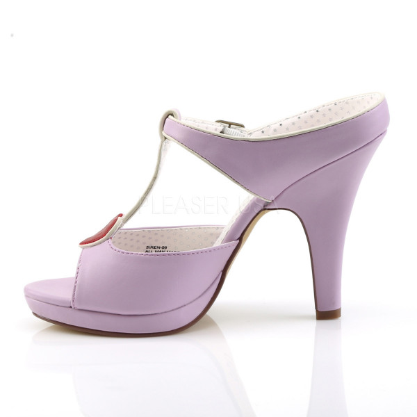 4 inches Heel 1/2 inches PF Slide W/ Heart Accent — image 7 of 12