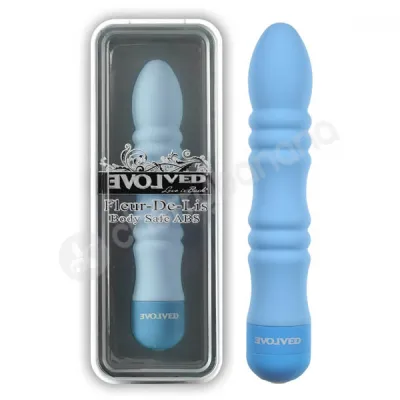 Fleur De Lis Desire Blue Vibrator