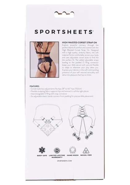 High Waisted Corset Strap-On