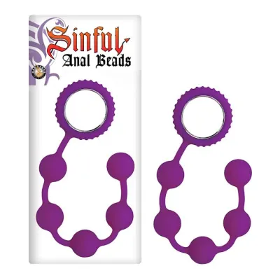 Sinful Anal Beads 12 Inch