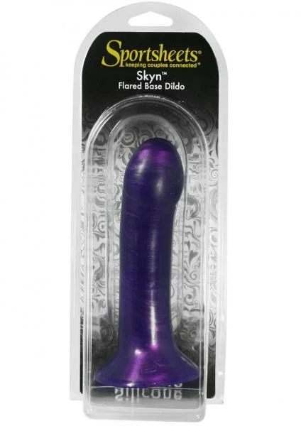 Skyn Silicone Dildo 6.5 Inches Purple — image 4 of 4