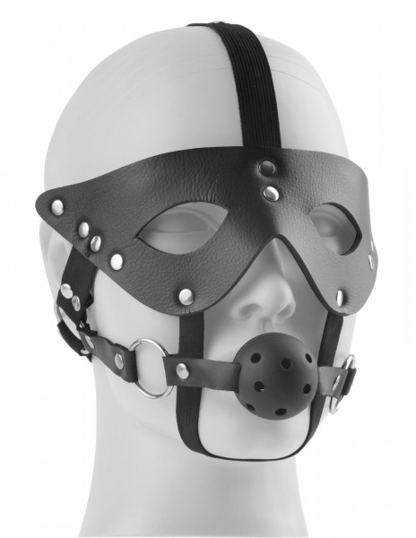Masquerade Mask And Ball Gag