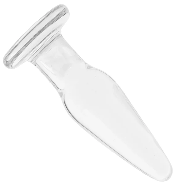 Crystal Glass Small Tapered Butt Plug by NS Novelties - Clear