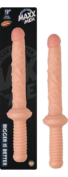 Maxx Men Dong With Handle 9 inches Flesh — image 4 of 4