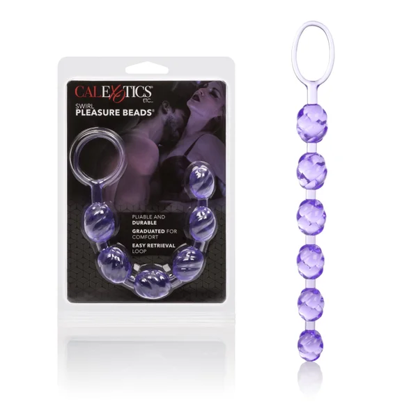 Swirl Pleasure Beads Purple — image 11 of 14