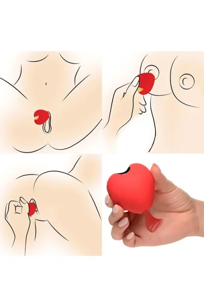 Shegasm Heart's Desire - 2.4" Clitoral Stimulator with Air Suction