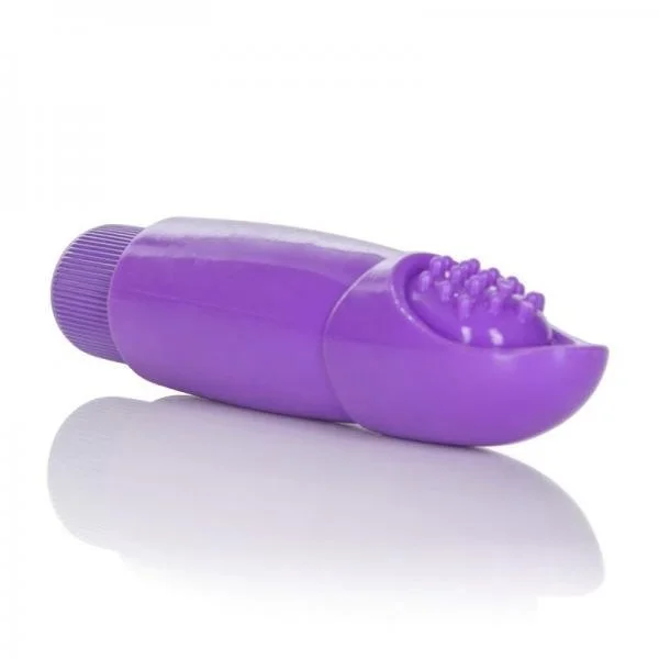 Zingers Nubby Sleeve Purple Vibrator — image 6 of 8