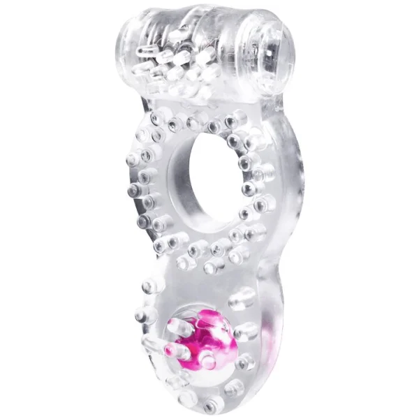 Bondara Double Duty Dual Stimulation Vibrating Cock Ring