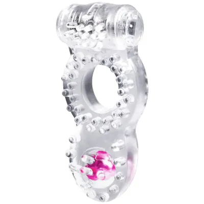 Bondara Double Duty Dual Stimulation Vibrating Cock Ring