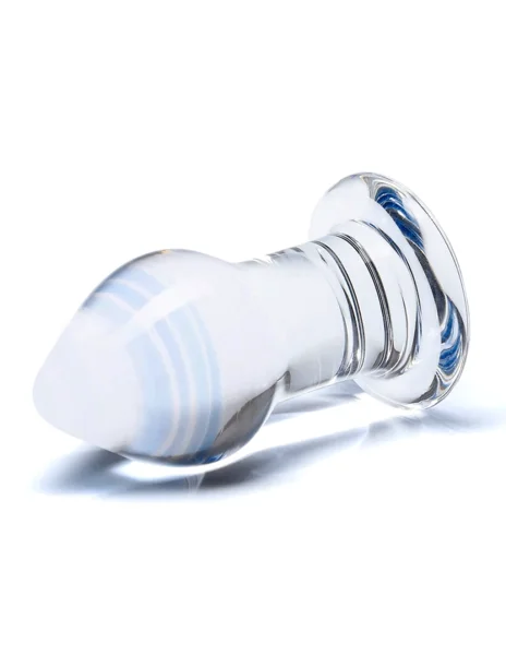 Glas Amethyst Rain Glass Butt Plug