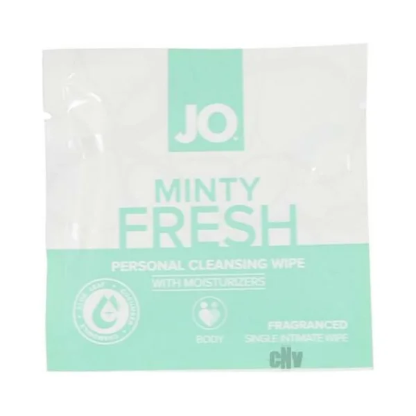 Jo Wipes Minty Fresh Single 24 Count Display