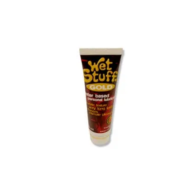 Wet Stuff Gold 100g Tube Water Based Lubricant