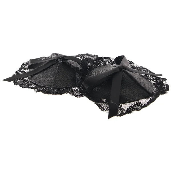 In A Bag Black Lace Nipple Pasties By Doc Johnson