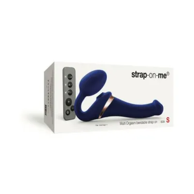 Strap on me Multi Orgasm Bendable Strap on Small Night Blue