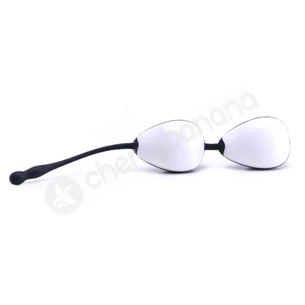 Adam & Eve Black Teardrop Duo Balls