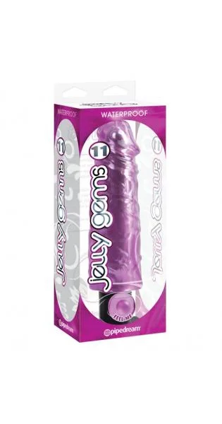 Jelly Gems #11 Purple Vibrator — image 6 of 8