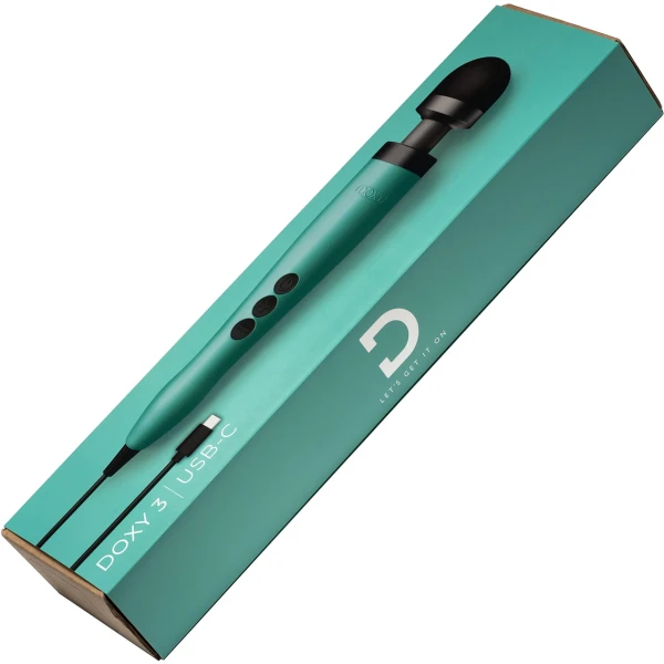 Doxy Die Cast 3 Extra Powerful Massage Wand Vibrator - Cannabis