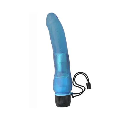 Jelly Caribbean 1 Waterproof Vibrator Blue