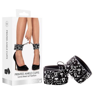 Graffiti Ankle Cuffs