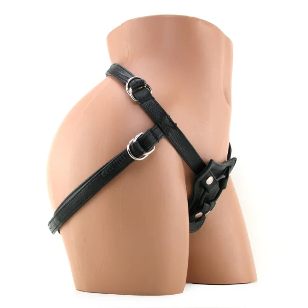 Leather Strap On Harness