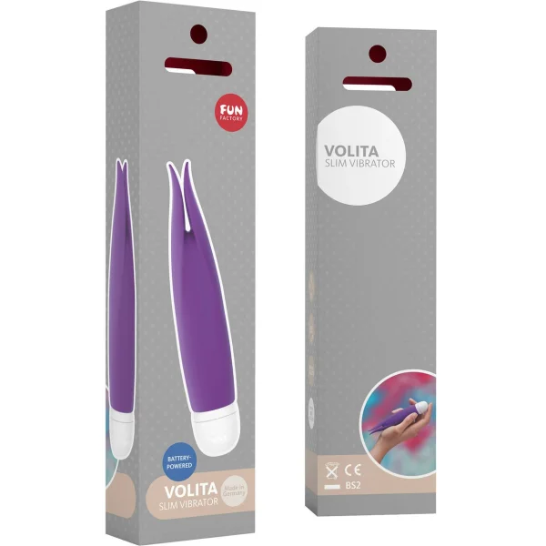 Fun Factory Volita Waterproof Clitoral Vibrator with Fluttering Tips