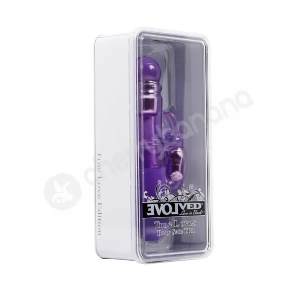 True Love Honey Bunny Purple Vibrator