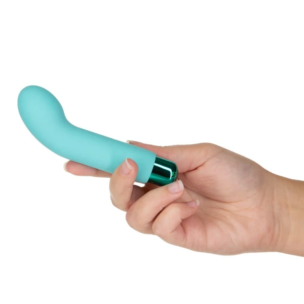Sara's Spot Rechargeable Bullet With Removable G-spot Sleeve Teal
