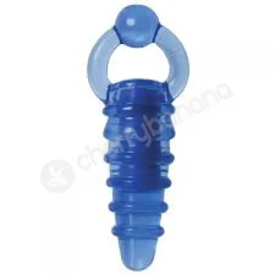 Adam Eve Blue Finger Banger Vibrator