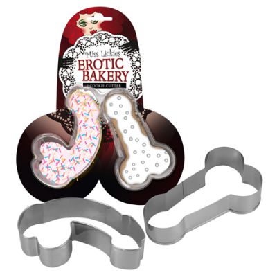 Penis Shaped Cookie Cutter Set of 2