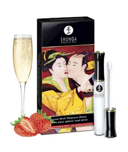 Divine Oral Pleasure Lipgloss Champagne & Strawberries — image 6 of 6
