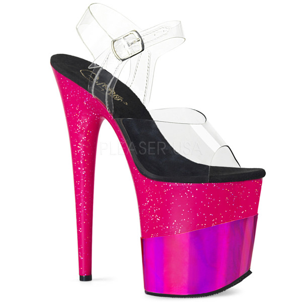 8 inches Heel, 4 inches PF Ankle Strap Sandal — image 5 of 25
