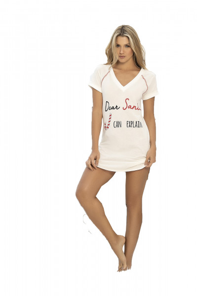 Mapale Small Ivory Sleep Dress