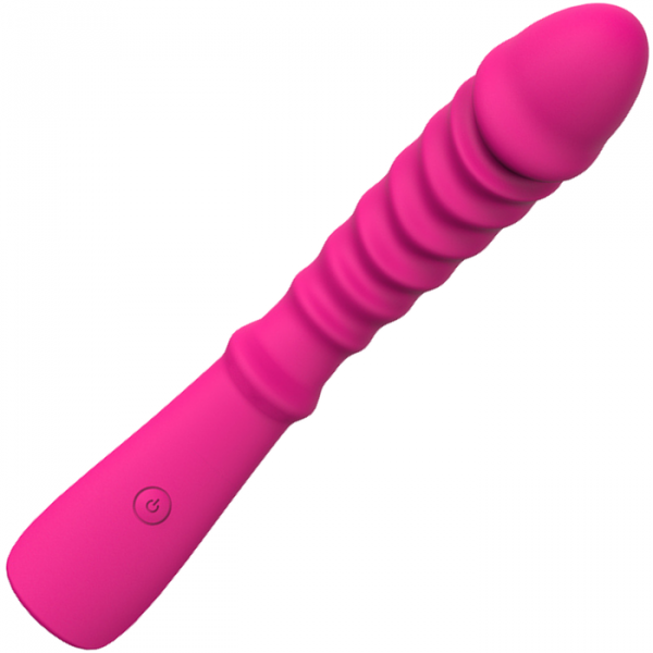 Rippled Silicone G-Spot Vibrator