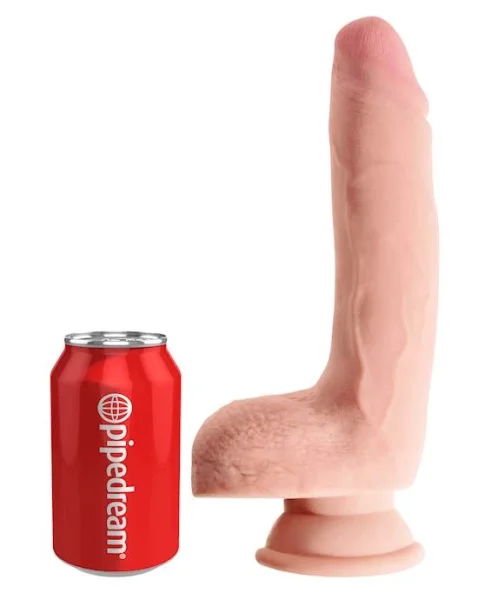 King Cock Plus Triple Density Fat Cock with Balls