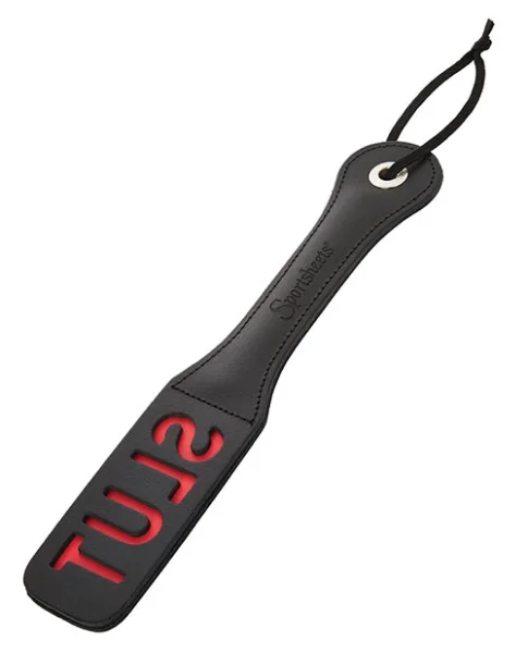 Sportsheets Leather Slut Paddle