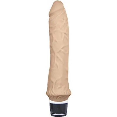 Timeless Classics Top Stud Silicone Vibrator Beige