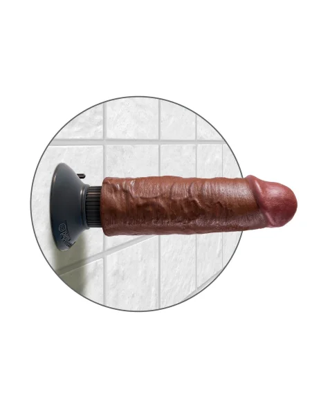King Cock 6 in. Vibrating Cock