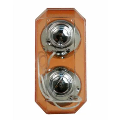 Duo Balls Silver Plastic