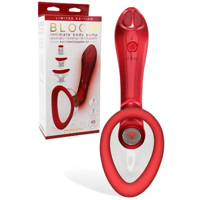 Doc Johnson Bloom Limited Edition Automatic Intimate Body Pump with Vibration