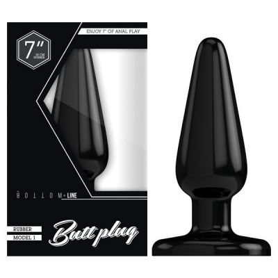 Bottom Line 7 Butt Plug Rubber