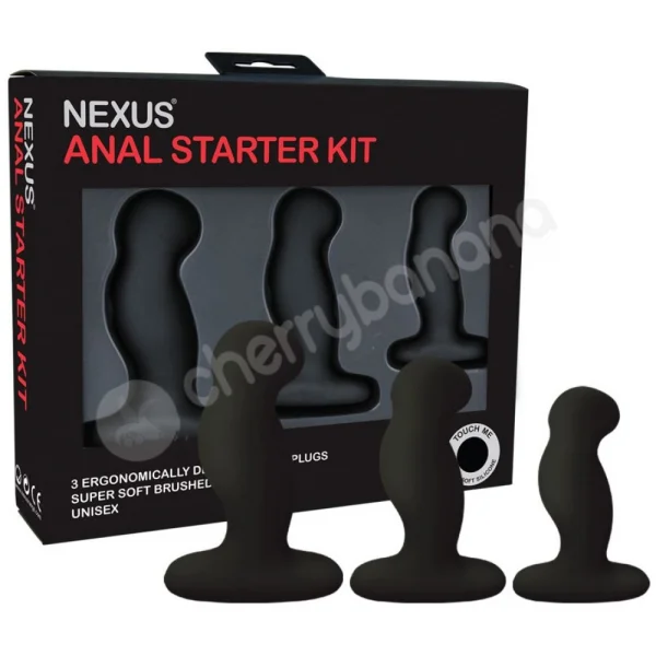 Nexus Anal Starter Kit - 3 Size Prostate Pack