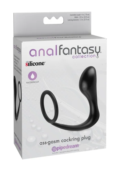 Anal Fantasy Collection Ass-gasm Cock Ring Plug