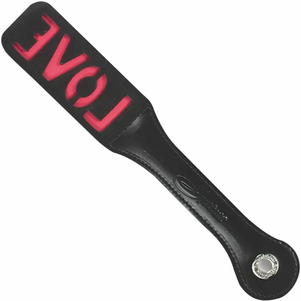 Sportsheets Leather Love Paddle