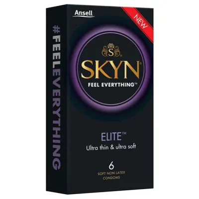 LifeStyles SKYN Elite Condoms 6 Pack