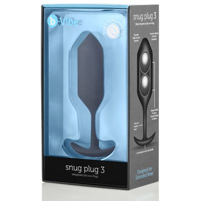 Snug Plug 3 Weighted Butt Plug