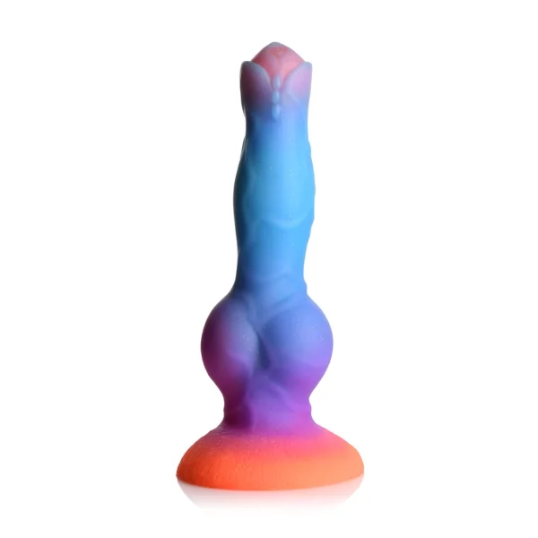 Creature Cocks - Glow-in-the-Dark Silicone Alien Dildo — image 8 of 14