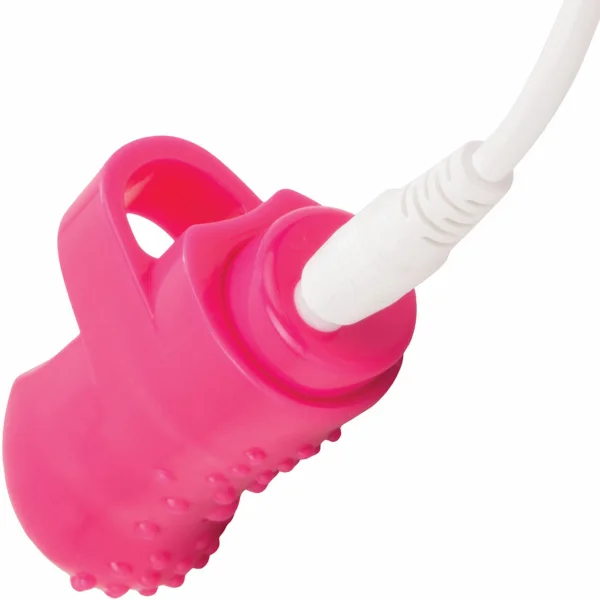Charged Fing O Rechargeable Finger Vibrator By Screaming O - Pink