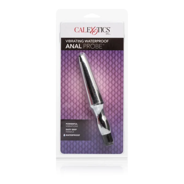 Fujikos waterproof Anal Probe Silver